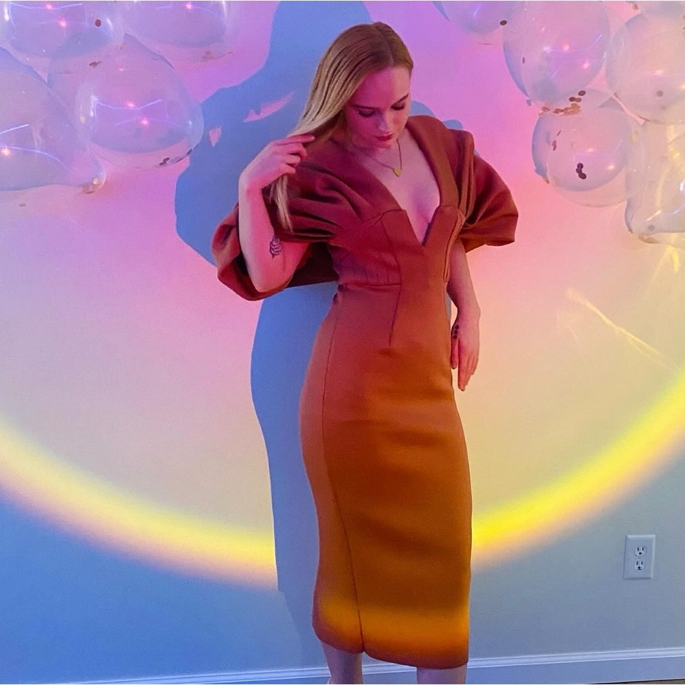 ASOS Puffy Sleeve dress